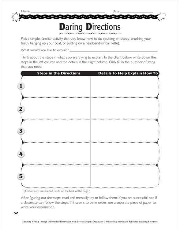 How-To Essay: Leveled Graphic Organizers | Printable Graphic Organizers