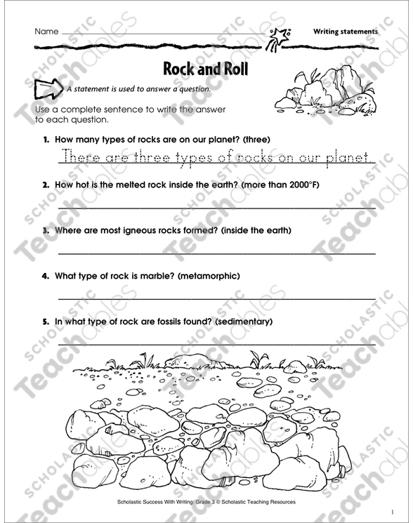 What is rock n roll math worksheet answers
