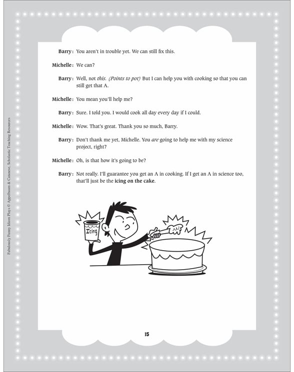 A HalfBaked Plan (Cooking and Eating Idioms) ReadAloud Play