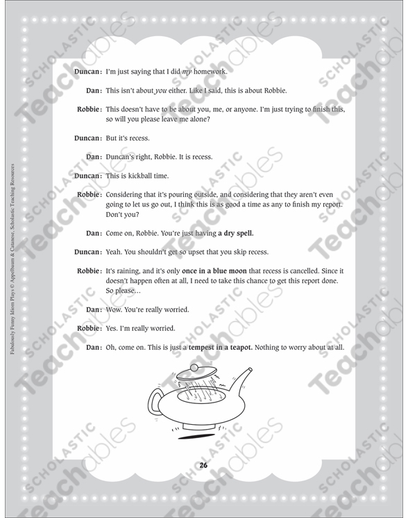 Snowed Under By Homework Weather Idioms Read Aloud Play