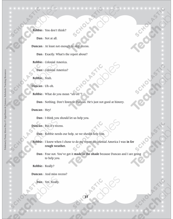 Snowed Under By Homework Weather Idioms Read Aloud Play