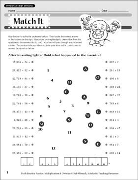 Order of Operations: Math Puzzle | Printable Skills Sheets, Games and  Puzzles