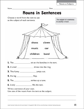 Sentence Flip Book What Is a Sentence Printable Skills Sheets