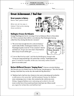 Adventures in Division: Mega-Funny Division Story | Printable Skills Sheets