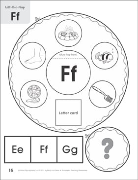 Letter Jj: Lift-the-Flap Alphabet | Printable Research and