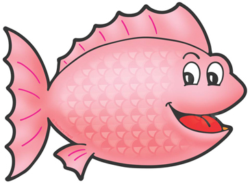Purple Fish  Printable Clip Art and Images