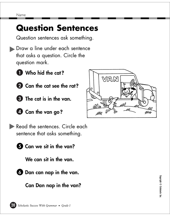 question-sentences-printable-skills-sheets