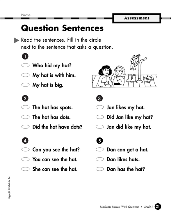 sentences for essay question