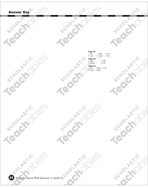 action words part 2 grade 1 printable skills sheets