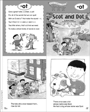 Scot and Dot (-ot): Word Family Tale | Printable Mini-Books