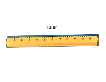 Yellow Ruler Clipart