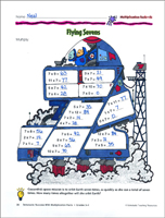 Flying Sevens (Multiplication Facts—7s)