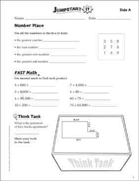 5th grade reteaching math worksheets