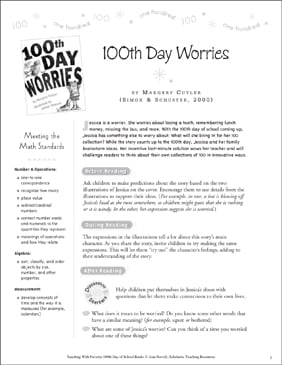100th Day Worries: Teaching With This Favorite Book ...