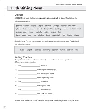 download 8th grade grammar worksheets