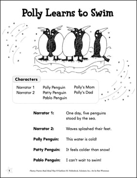 Polly Learns to Swim: Read-Aloud Play
