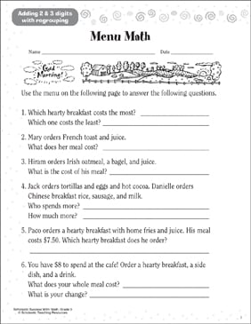Stretching Taffy Subtract 1 2 Digit Numbers Printable Skills Sheets Connect The Dots