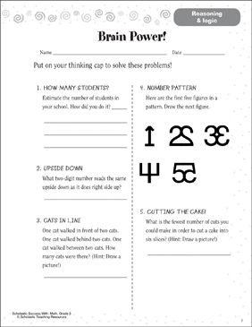 Pushing The Limits Brain Power Worksheet Answers Nidecmege