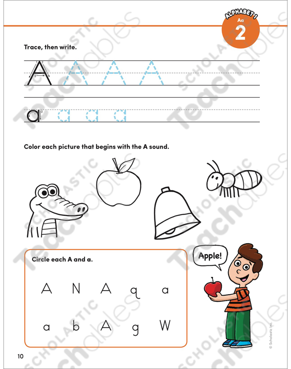 Alphabet Packet: A, B, C | Printable Skills Sheets