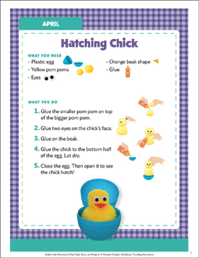 Hatching Chick Art Project