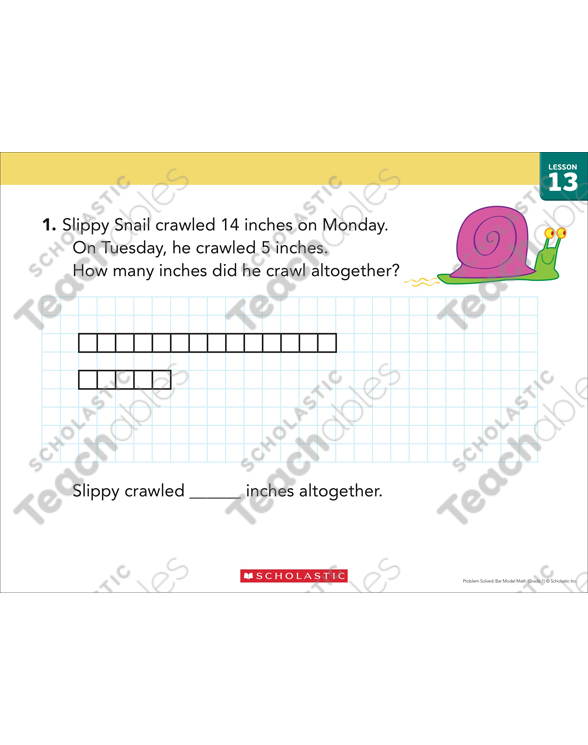 Measurement Addition Problems: Bar Model Math | Printable ...