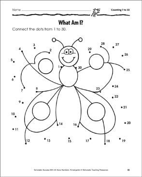 connect the dots printables games activities worksheets for kids