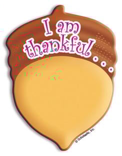 I Am Thankful...Acorn | Printable Clip Art and Images