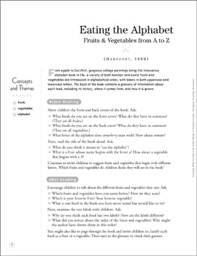 Eating the Alphabet: Teaching With Lois Ehlert Books ...