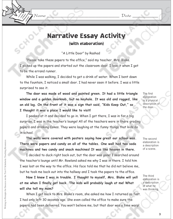 keyhole essay