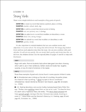 Strong verbs for essays