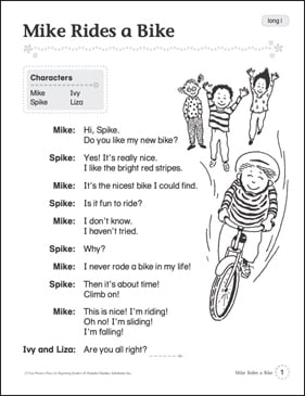 Mike Rides a Bike