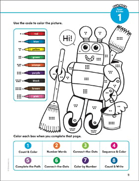 5 Lessons Color by Number Teaches Your Child –