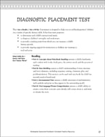 Diagnostic Placement Test: Reading