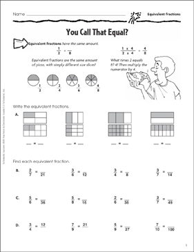 Fraction lesson plan 4th grade