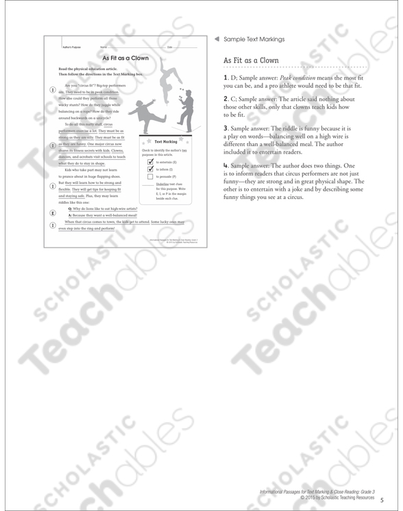 Authors Purpose Worksheet 3 Answers - Promotiontablecovers