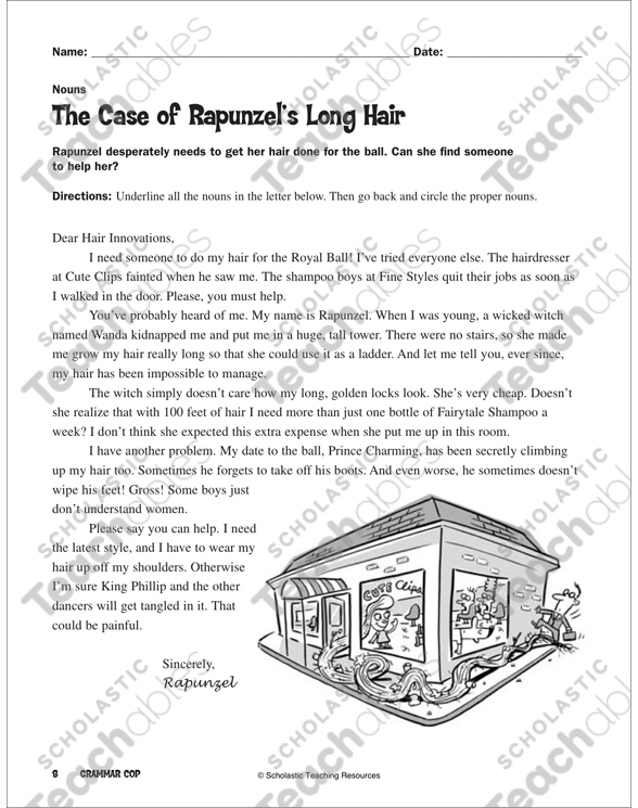 Common and Proper Nouns Grade 4 Collection | Printable Leveled Learning