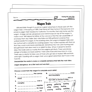 Main Idea & Detail Worksheets, Games, Activities, Examples & Lesson Plans  for Kids | Scholastic
