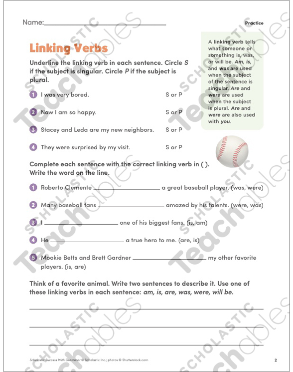 helping-and-linking-verbs-grade-4-collection-printable-leveled-learning-collections