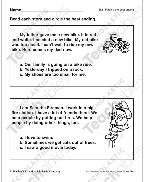 Making Inferences Grade 2 Collection | Printable Differentiation Collections