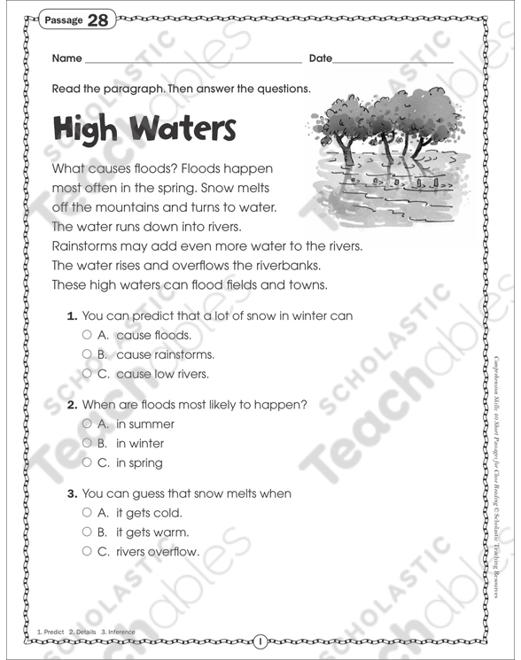Making Inferences Grade 2 Collection Printable Differentiation Collections