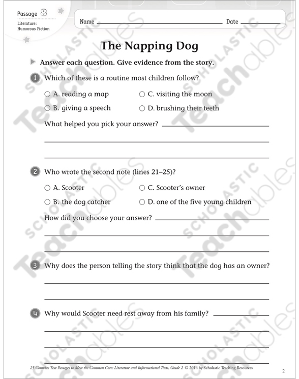 Making Inferences Grade 2 Collection Printable Leveled Learning