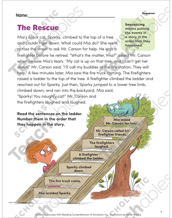 Sequencing Grade 1 Collection | Printable Differentiation ...