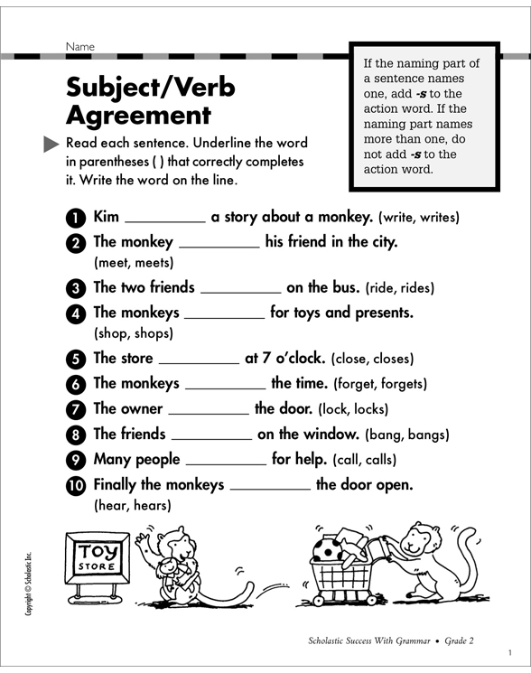 subject-and-verb-exercise