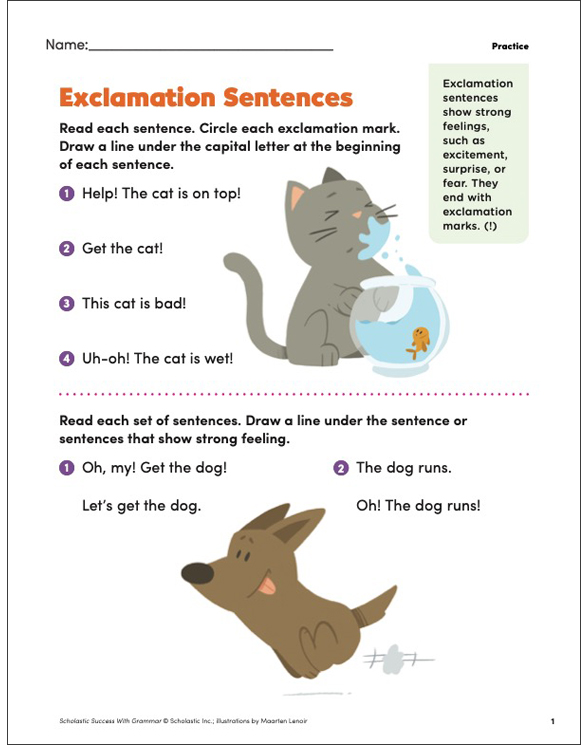 types-of-sentences-grade-1-collection-printable-leveled-learning-collections