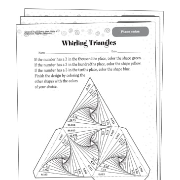 Place Value Grade 4 Collection Printable Differentiation Collections