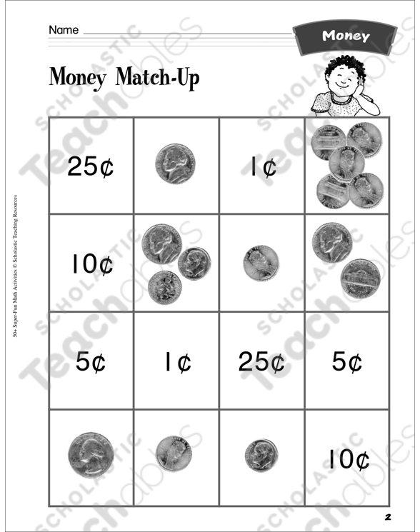 Money Grade 2 Collection Printable Leveled Learning Collections