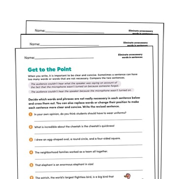 download 5th grade grammar worksheets