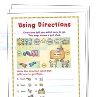 Map Skills Grade 1 Collection