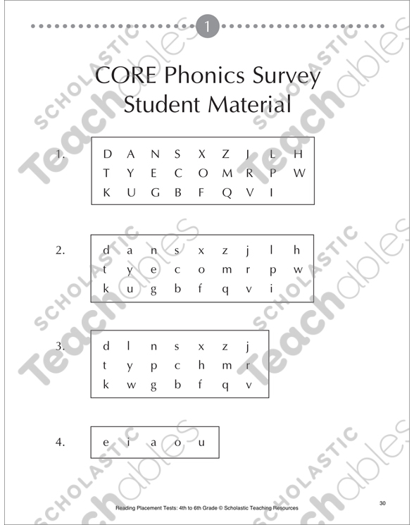 Reading Test Prep Grade 4 Collection Printable Test Prep Tests