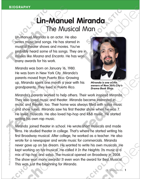 Lin manuel shop monopolistic miranda biography
